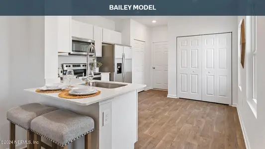 New construction Townhouse house 3574 Prairie Wind Court, Middleburg, FL 32068 BAILEY- photo 2 2