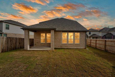 New construction Single-Family house 517 Calmo Court, Liberty Hill, TX 78642 Windermere Plan- photo 72 72