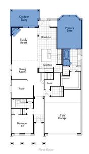 New construction Single-Family house 24807 Hibiscus Garden Way, Katy, TX 77493 Waverley Plan- photo