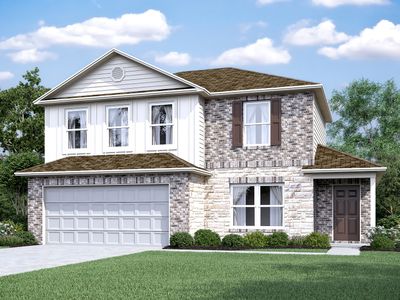 New construction Single-Family house 21507 Rustic River Ranch, Waller, TX 77484 RC Windsor- photo 0 0