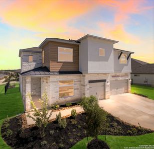 New construction Single-Family house 76 Simpatico, Boerne, TX 78006 Lantana- photo 1 1