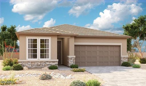 New construction Single-Family house 1221 E Jardin Drive, Casa Grande, AZ 85122 Larimar- photo 0