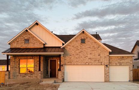 New construction Single-Family house 361 Treadwell Lane, Kyle, TX 78640 Tempe- photo