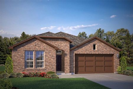 New construction Single-Family house 8521 Nightfall Lane, Fort Worth, TX 76179 Lexington - photo 0