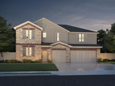 New construction Single-Family house 406 Sue Peaks Loop, Dripping Springs, TX 78620 The Revere (C570)- photo 0 0