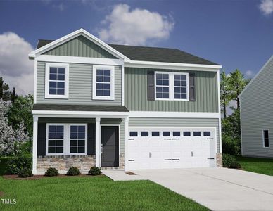 New construction Single-Family house 35 Honeycup Court, Youngsville, NC 27596 - photo 0