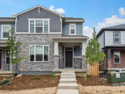 New construction Townhouse house 792 North Shawnee St, Aurora, CO 80018 The Telluride- photo 0