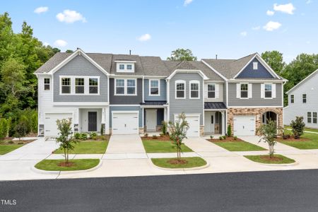 New construction Townhouse house 6328 Lady Eliza Lane, Raleigh, NC 27610 Litchfield- photo 0