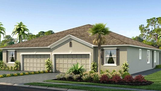 New construction Single-Family house 31453 Ancient Sage Road, Wesley Chapel, FL 33545 Siesta- photo 0 0
