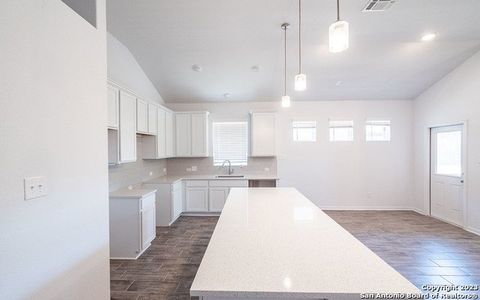 New construction Single-Family house 13118 Blue Flame Drive, San Antonio, TX 78245 Apache- photo 1 1