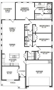 New construction Single-Family house 31611 Daisy Draper Lane, Hockley, TX 77447 Clover II- photo 1 1