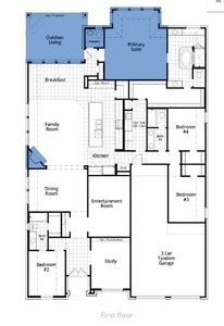 New construction Single-Family house 5215 Fremont Drive, Manvel, TX 77583 215 Plan- photo 1 1