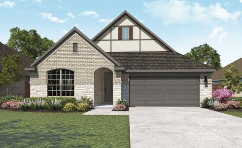 New construction Single-Family house 225 Cactus Tower Path, Georgetown, TX 78628 Premier - Mahogany- photo 0