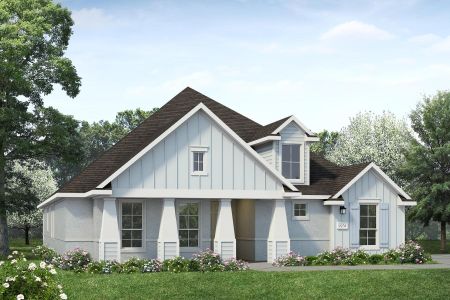 New construction Single-Family house 106 Double Eagle Ranch Drive, Cedar Creek, TX 78612 - photo 2 2