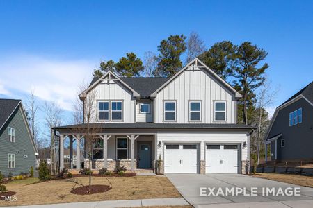 New construction Single-Family house 636 Craftsman Ridge Trail, Knightdale, NC 27545 The Willow G- photo 0 0