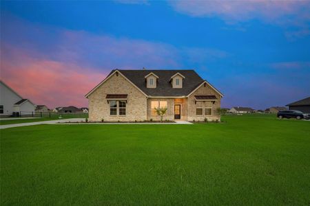 New construction Single-Family house 13620 Sage Meadow Circle, Sanger, TX 76266 Aster- photo
