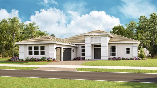 New construction Single-Family house 5689 Green Island Trail, Palm City, FL 34990 Oak- photo 0 0