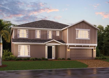 Elevation 3 with Optional Cladding - Osceola by Landsea Homes