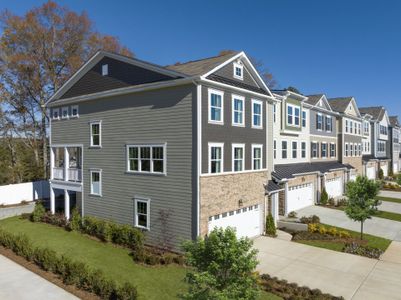 New construction Townhouse house 133 Marron Drive, Indian Trail, NC 28079 Chestnut End- photo 2 2