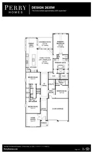 New construction Single-Family house 12422 Brynn Creek Pass, San Antonio, TX 78254 Design 2635W- photo 1 1