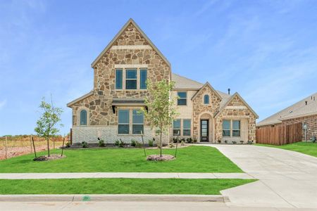 New construction Single-Family house 1348 Beaumont Lane, Red Oak, TX 75154 Spring Cress II- photo 1 1