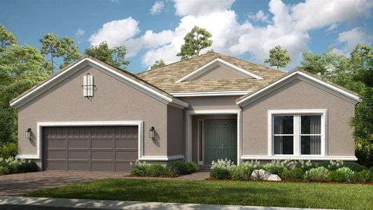 New construction Single-Family house 4937 Freccia Loop, Wesley Chapel, FL 33545 Pallazio- photo 0