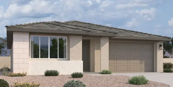 New construction Single-Family house 37568 N. Cavern Way, San Tan Valley, AZ 85140 Violet Homeplan- photo 0