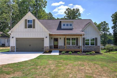 New construction Single-Family house 375 Lakeridge Drive, Temple, GA 30179 - photo 0