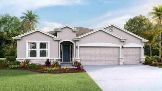 New construction Single-Family house 32266 Eldorado Canyon Loop, Wesley Chapel, FL 33543 Destin- photo 3 3