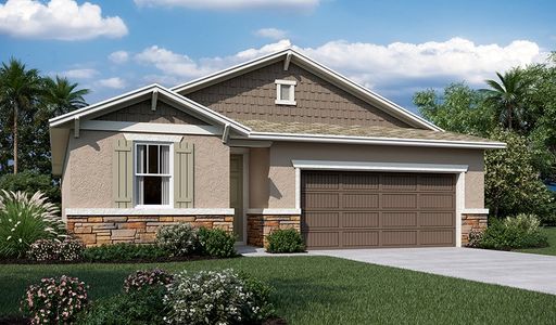 New construction Single-Family house Ruby, 610 Heritage Square Drive, Haines City, FL 33844 - photo
