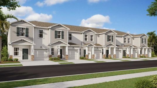 New construction Townhouse house 2524 Skyline Loop, Kissimmee, FL 34758 - photo 0