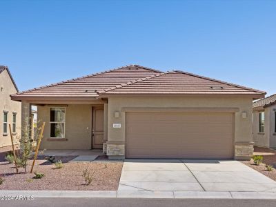 New construction Single-Family house 20665 N Candlelight Road, Maricopa, AZ 85138 Bowie- photo 1 1