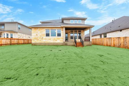 New construction Single-Family house 708 Great Lawn Bnd, Liberty Hill, TX 78642 Parmer- photo 33 33