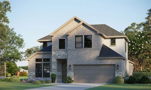 New construction Single-Family house 2025 Roundtree Circle W, Aledo, TX 76008 McKinley- photo 0 0