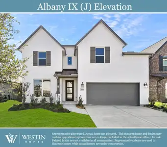New construction Single-Family house 140 Golden Sage Avenue, Georgetown, TX 78628 The Albany IX- photo 0 0