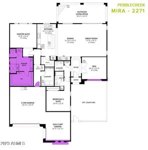 New construction Single-Family house 16744 W Fairmount Avenue, Goodyear, AZ 85395 Mira- photo 1 1