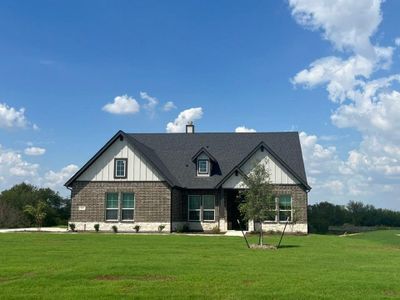 New construction Single-Family house 80 Yosemite Trail, Valley View, TX 76272 Verbena- photo 0