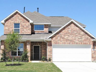 New construction Single-Family house 8410 Hunterwyck Lane, Baytown, TX 77521 The Sandown- photo 0