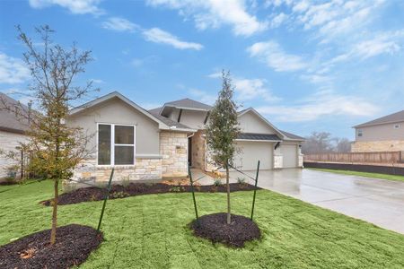 New construction Single-Family house 804 Great Lawn Bnd, Liberty Hill, TX 78642 Driskill- photo 3 3