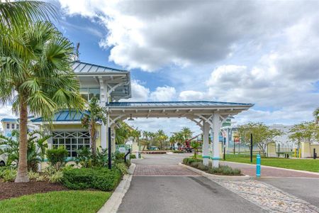 Main entrance to town center.