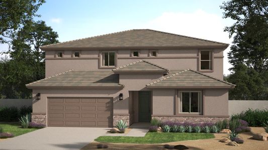 Prairie Elevation | Wrightson | Wildera – Peak Series | New Homes in San Tan Valley, AZ | Landsea Homes