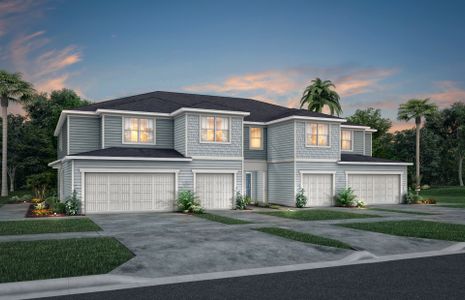 New construction Townhouse house 4511 Cypress Cay Way, Kissimmee, FL 34746 - photo 0 0