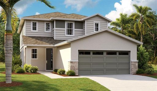 New construction Single-Family house 6269 Golden Beach Drive, Apollo Beach, FL 33572 Palm- photo 0