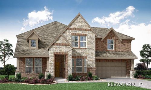 New construction Single-Family house 1345 Elk Ridge Drive, Crowley, TX 76036 Bellflower- photo 0 0