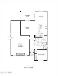 New construction Single-Family house 17428 W Fulton Street, Goodyear, AZ 85338 King- photo 1 1