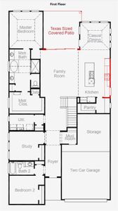 First Floor layout