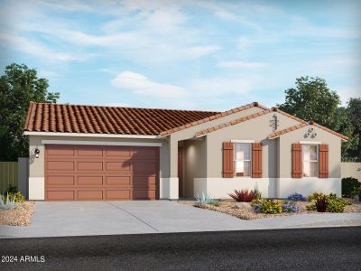 New construction Single-Family house 17539 W Madison Street, Goodyear, AZ 85338 Everett- photo 0 0