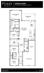 New construction Single-Family house 109 Civita Rd, Liberty Hill, TX 78642 Design 2420S- photo 1 1