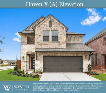 New construction Single-Family house 104 Emerald Grove Drive, Georgetown, TX 78633 The Haven X- photo 0 0