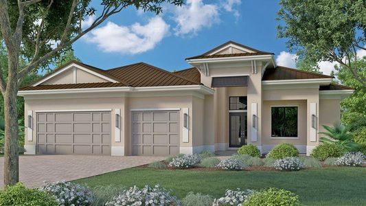 New construction Single-Family house 110 Se Via Verona, Port St. Lucie, FL 34984 Alessia- photo 0 0
